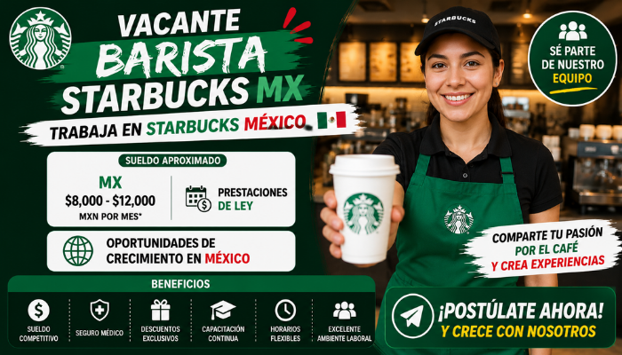 Barista Starbucks MX